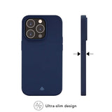 dbramante1928 iPhone 14 Pro Pro Monaco Bagside Cover - 100% Genbrugsplast - Pacific Blue