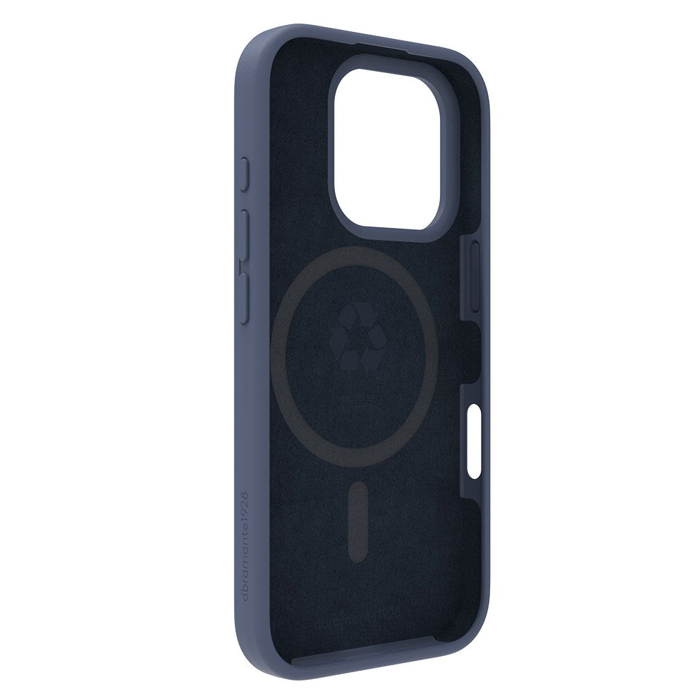 dbramante1928 iPhone 16 Pro Monaco bakdeksel - MagSafe-kompatibel - Pacific Blue