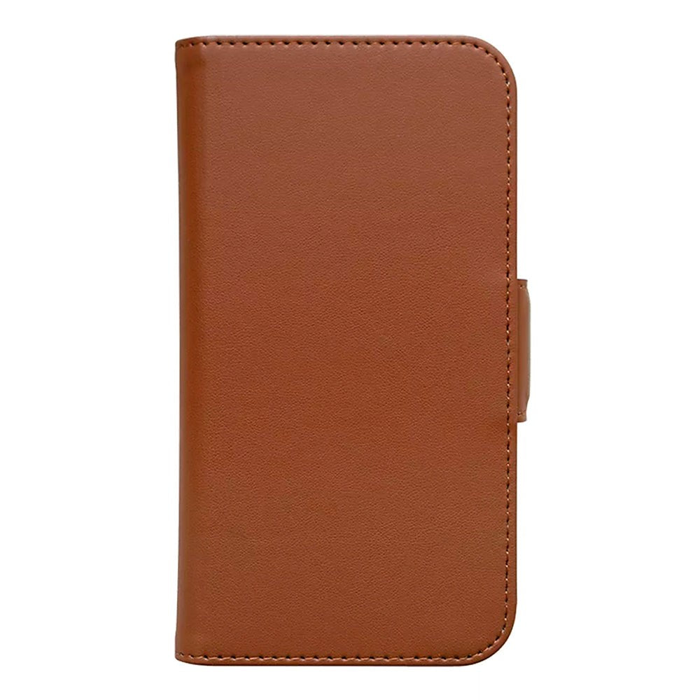 iPhone 14 Pro Key Nordfjord Slim Wallet Skinndeksel m. Lommebok - Brun