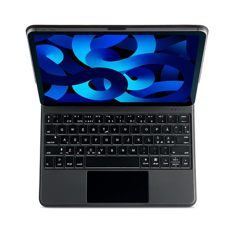 iPad Air / Pro Xceed CoverKey trådløst tastatur m. Omslag (XCCK09SCBLK) - Nordisk layout - Sort