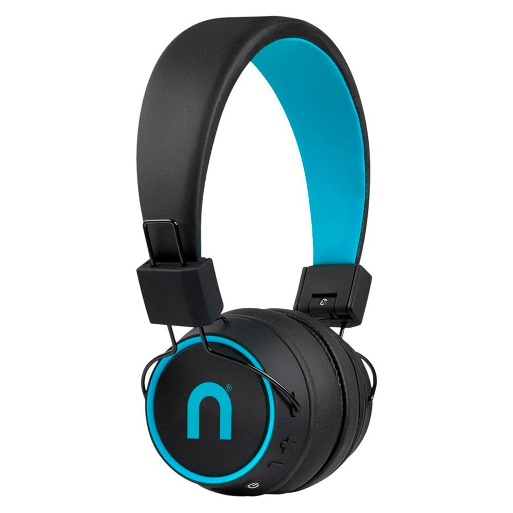 Niceboy Hive JOY 3 Bluetooth On-Ear-hodetelefoner - blå / svart