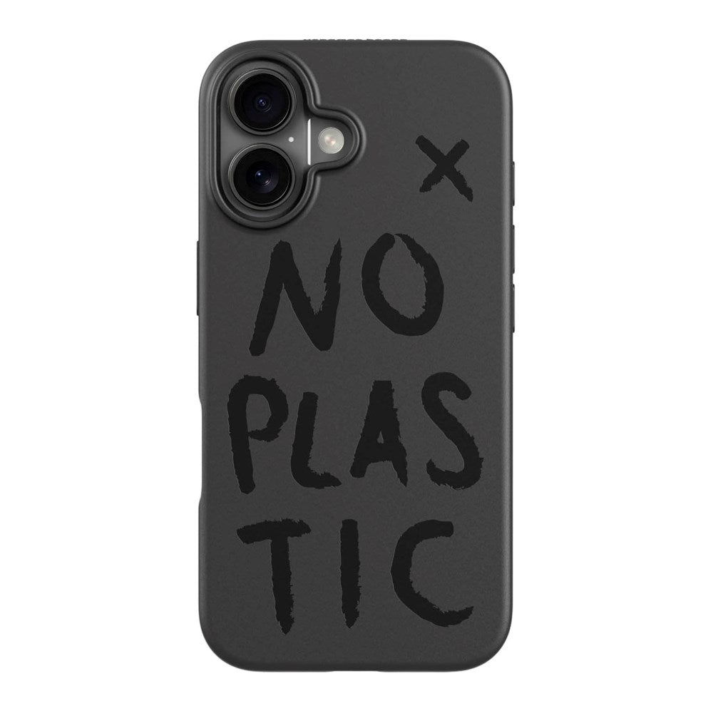agood company iPhone 16 PLNTPRTCT-deksel - svart / uten plast