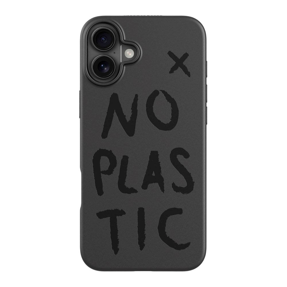 agood company iPhone 16 Plus PLNTPRTCT-deksel - svart / uten plast
