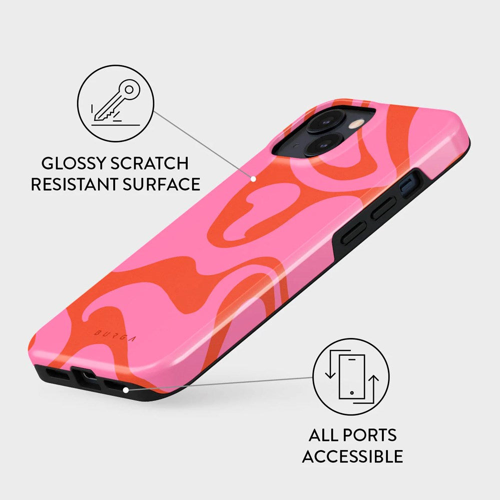 Burga iPhone 13 Tough Fashion Cover - Ride the Wave