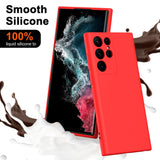 Samsung Galaxy S23 Ultra Liquid Silikon Bakdeksel - Lilla