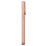 Nudient iPhone 15 Pro Base Silikondeksel - Peach Orange