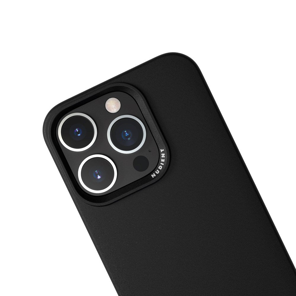 iPhone 16 Pro Nudient Thin Case Bakdeksel - MagSafe-kompatibel - Blekksvart