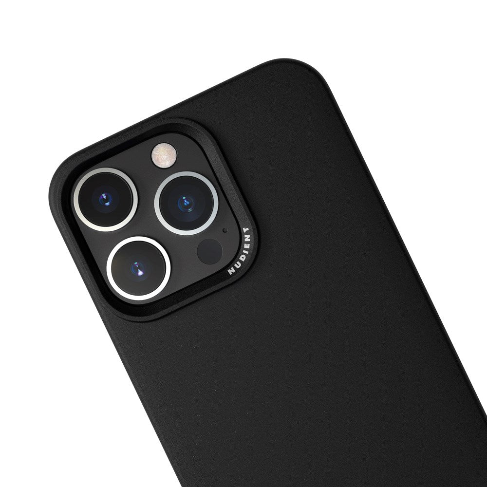 iPhone 16 Pro Max Nudient tynt deksel bakdeksel - MagSafe-kompatibelt - blekksvart