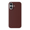 Nudient Thin Case iPhone 16 Bakdeksel - MagSafe-kompatibel - Burgundy Rød