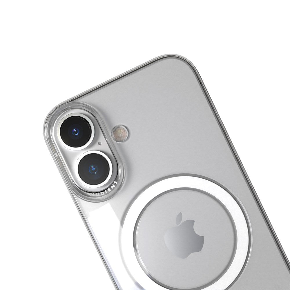 iPhone 16 Nudient Thin Case Bakdeksel - MagSafe-kompatibel - Gjennomsiktig