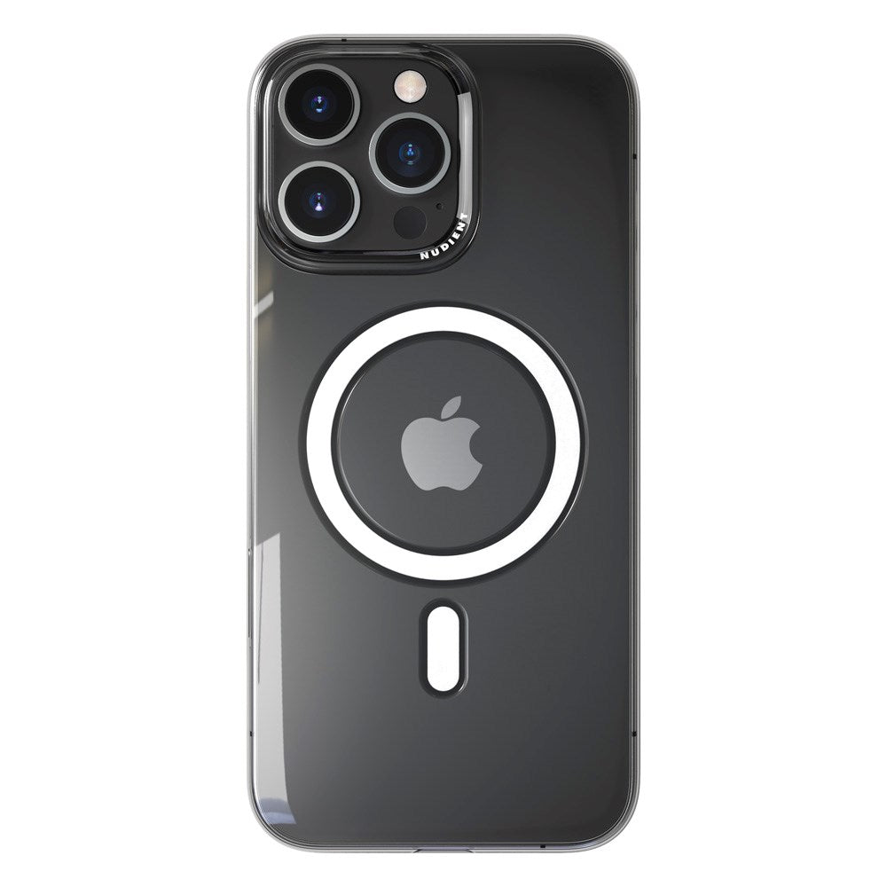 iPhone 16 Pro Max Nudient Thin Case Bakdeksel - MagSafe-kompatibel - Gjennomsiktig