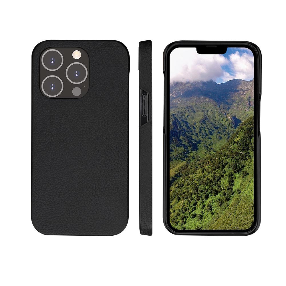 Dbramante1928 iPhone 14 Pro New York 2-i-1 flippdeksel i skinn - svart