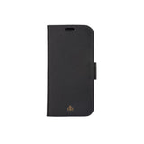 Dbramante1928 iPhone 12/12 Pro New York 2-i-1 flippdeksel i skinn - svart