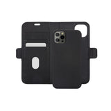 Dbramante1928 iPhone 12/12 Pro New York 2-i-1 flippdeksel i skinn - svart