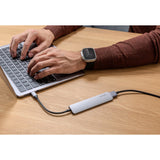 Epico 6-i-ett aluminium 8K USB-C-adapter - Space Grey