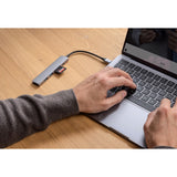 Epico 6-i-ett aluminium 8K USB-C-adapter - Space Grey