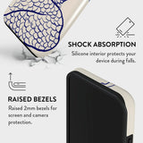 Burga iPhone 13 Tough Fashion Cover - Marine Muse