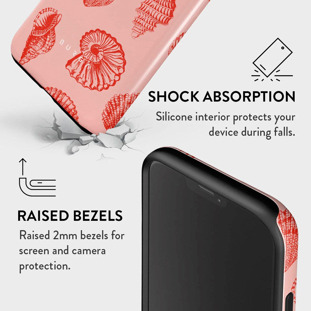 Burga iPhone 12 / 12 Pro Tough Fashion Cover - Coastal Treasure