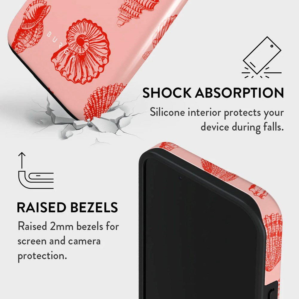 Burga iPhone 13 Tough Fashion Cover - Coastal Treasure