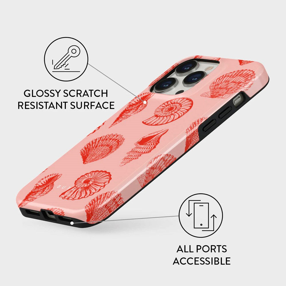 Burga iPhone 13 Pro Tough Fashion Cover - MagSafe Kompatibel - Coastal Treasure