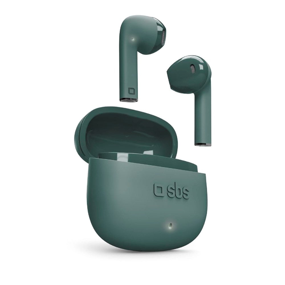 SBS One Color TWS Bluetooth In-Ear øretelefoner - Grønn