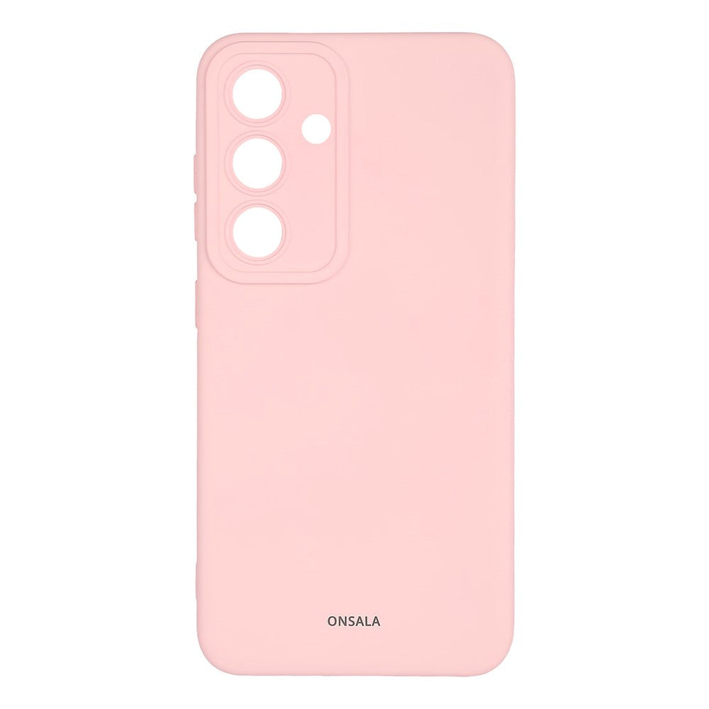 Samsung Galaxy S24 Onsala Silikone Bagside Cover - Chalk Pink