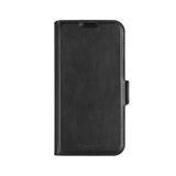 dbramante1928 iPhone 16e Oslo Pro Genanvendt Plastik Flip Cover - Kortholder og Ståfunktion - Black