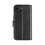 dbramante1928 iPhone 16e Oslo Pro Genanvendt Plastik Flip Cover - Kortholder og Ståfunktion - Black