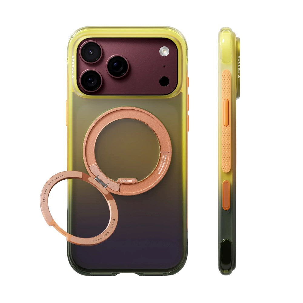 iPhone 18 Pro Max / 17 Pro Max TORRAS O3 Air Gradient Bagside Cover - MagSafe Kompatibel - Arizona Glow