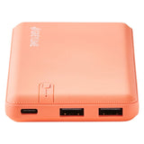GreyLime Ocean 12W 10 000 mAh - PowerBank m. 2x USB-A - Oransje