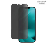 iPhone 14 Plus / 13 Pro Max Pro PanzerGlass AntiBacterial Ultra Wide Fit skjermbeskytter - Personvern - Diamantstyrke - Gjennomsiktig