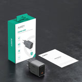 Aukey Vægoplader - 45W - PD - 1 x USB-C - Grå