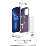 PURO iPhone 14 Pro Silikone Cover - MagSafe Kompatibel - Lilla