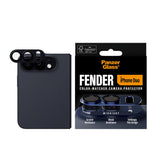 iPhone Duo PanzerGlass FENDER Kamerabeskyttelse - Sort