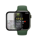 PanzerGlass Apple Watch 9/8/7 (41 mm) skjermbeskytter i herdet glass - svart kant