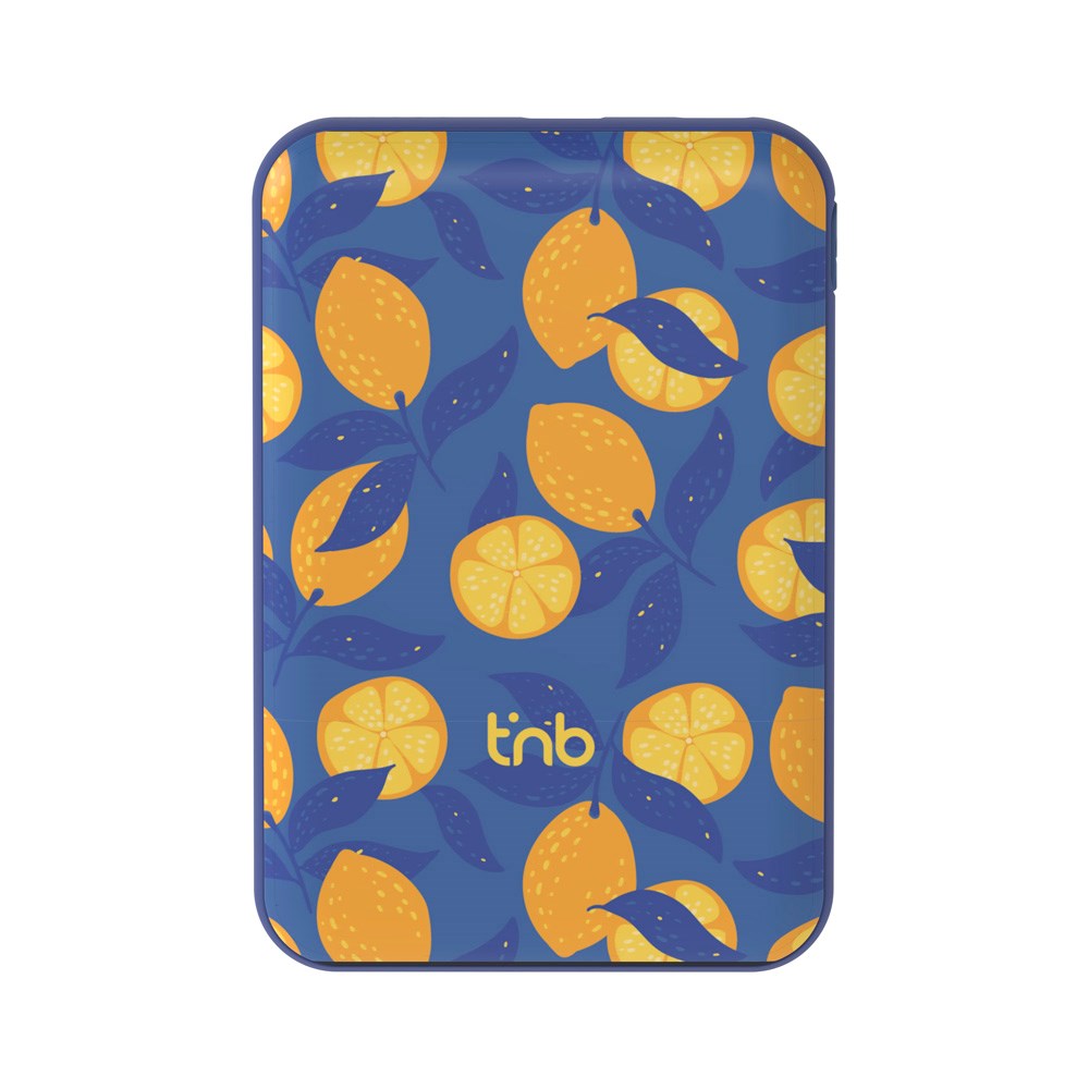 T'NB - 5000 mAh PowerBank - MagSafe Kompatibel - Lemon