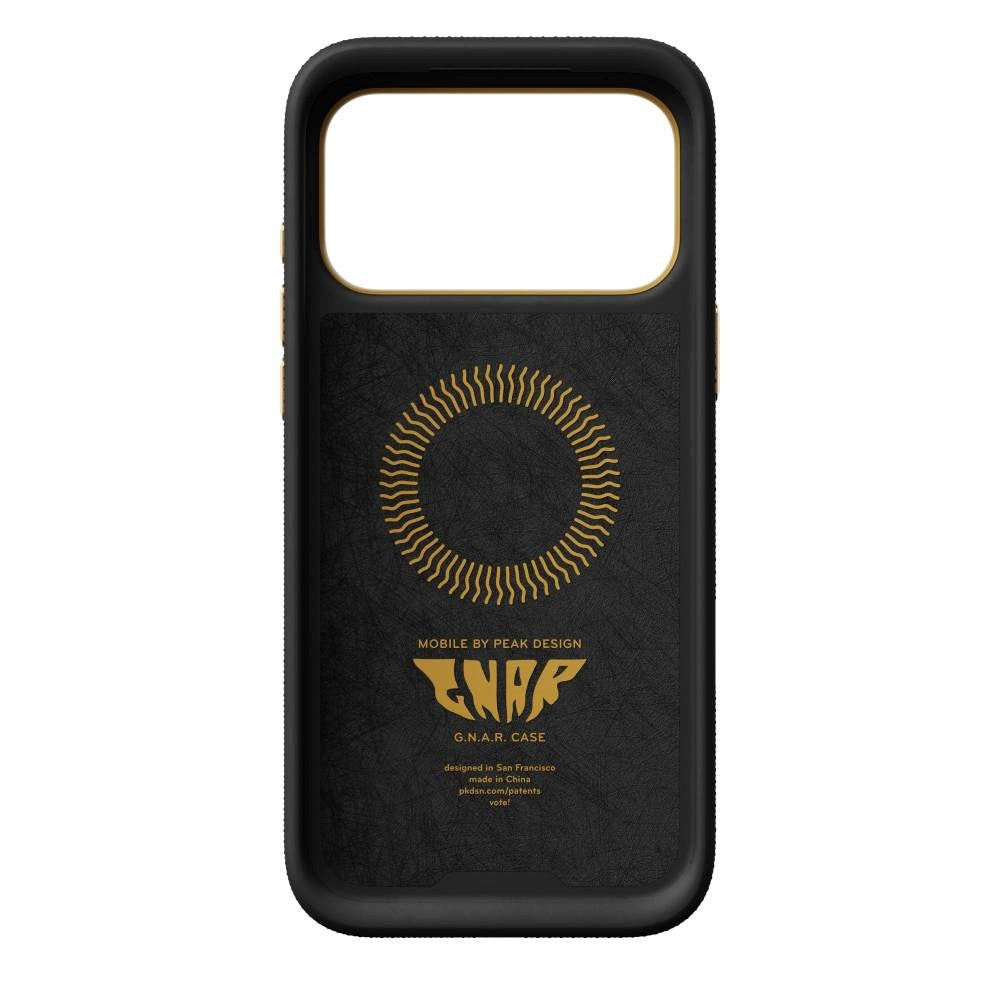 iPhone 18 Pro Max Peak Design GNAR Bagside Cover - MagSafe Kompatibel - Black