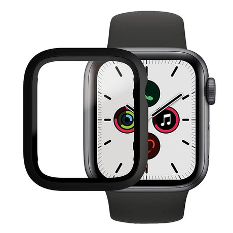 PanzerGlass Apple Watch 4/5/6/SE (44 mm) beskyttelsesdeksel for hele kroppen - svart