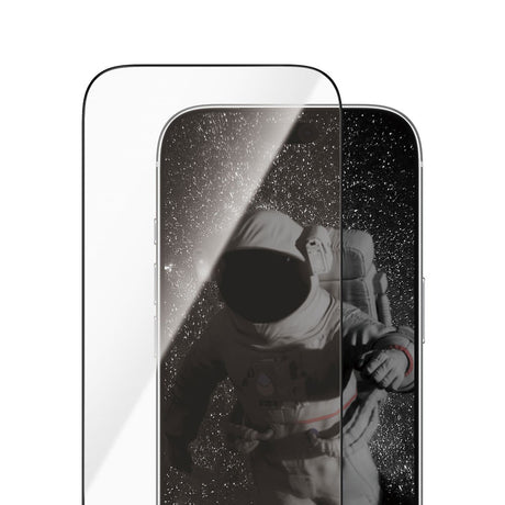 iPhone 18 Pro / 17 Pro PanzerGlass Ceramic - Ultra-Wide Fit - Skærmbeskyttelsesglas m. FastFit In-A-Box - Gennemsigtig