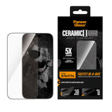 iPhone 18 Pro / 17 Pro PanzerGlass Ceramic - Ultra-Wide Fit - Skærmbeskyttelsesglas m. FastFit In-A-Box - Gennemsigtig