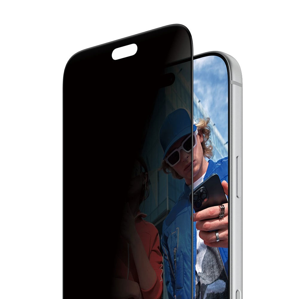 iPhone 18 Pro Max PanzerGlass Ultra Wide Fit Hærdet Beskyttelsesglas inkl. FastFit In-A-Box - Privacy - Gennemsigtig