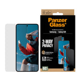 Samsung Galaxy S26 PanzerGlass 2-Way Privacy Skærmbeskyttelsesglas - inkl. EasyAligner - Gennemsigtig