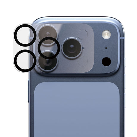 iPhone 18 Pro PanzerGlass PicturePerfect - Beskyttelse til Kameralinse - Gennemsigtig / Sort