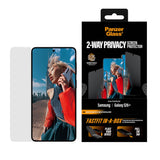 Samsung Galaxy S26+ (Plus) PanzerGlass 2-Way Privacy Skærmbeskyttelsesglas - inkl. FastFit In-A-Box - Gennemsigtig