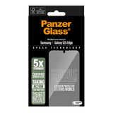 Samsung Galaxy S25 Edge PanzerGlass Ultra Wide Fit Ceramic Beskyttelsesglas m. EasyAligner - Gennemsigtig
