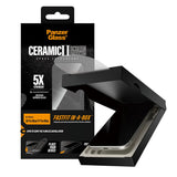 iPhone 18 Pro Max  / 17 Pro Max PanzerGlass Ceramic - Ultra-Wide Fit - Skærmbeskyttelsesglas m. FastFit In-A-Box - Gennemsigtig