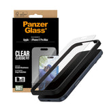 PanzerGlass iPhone 17 Pro Max Hærdet Beskyttelsesglas inkl. EasyAligner - Classic Fit - Gennemsigtig