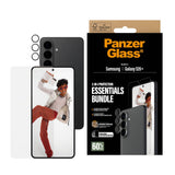 Samsung Galaxy S26+ (Plus) PanzerGlass Hoops 2-in-1 Bundle m. 1 x EasyAligner 1 x Skærmbeskyttelse (UWF) 1 x Hoops Kameralinsebeskyttelse - Gennemsigtig
