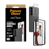 Samsung Galaxy S26+ (Plus) PanzerGlass Hoops 2-in-1 Bundle m. 1 x EasyAligner 1 x Skærmbeskyttelse (UWF) 1 x Hoops Kameralinsebeskyttelse - Gennemsigtig