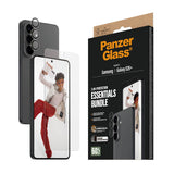 Samsung Galaxy S26+ (Plus) PanzerGlass Hoops 2-in-1 Bundle m. 1 x EasyAligner 1 x Skærmbeskyttelse (UWF) 1 x Hoops Kameralinsebeskyttelse - Gennemsigtig